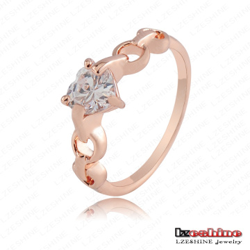 Anillo del regalo del amor del Zircon del corazón Venta al por mayor (RiC0008-A)